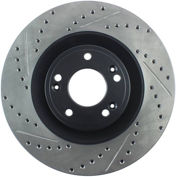 Stoptech - StopTech Sport Drilled/Slotted Brake Rotor Front Right 127.51042R