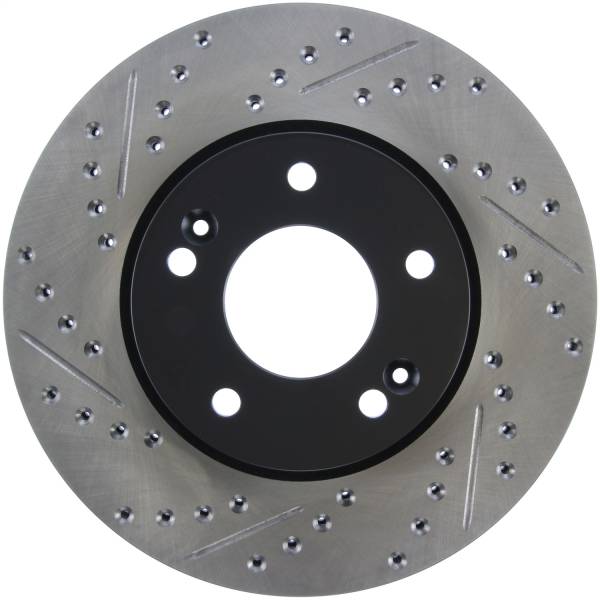 Stoptech - StopTech Sport Drilled/Slotted Brake Rotor Front Right 127.51044R