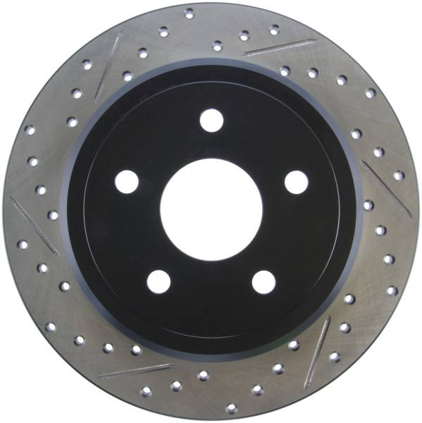 Stoptech - StopTech Sport Drilled/Slotted Brake Rotor Rear Right 127.58002R