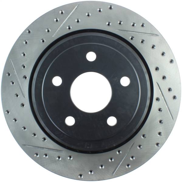 Stoptech - StopTech Sport Drilled/Slotted Brake Rotor Rear Right 127.58009R