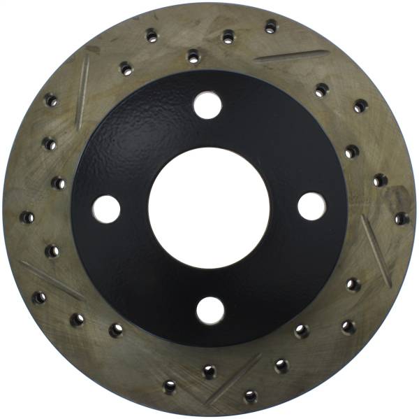 Stoptech - StopTech Sport Drilled/Slotted Brake Rotor Front Right 127.61001R