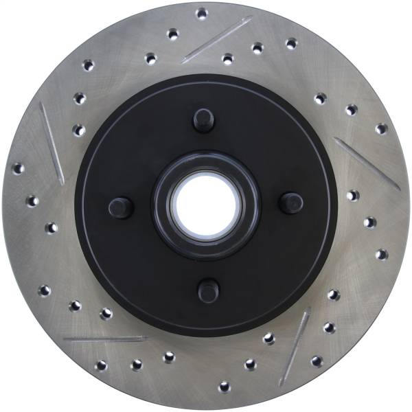 Stoptech - StopTech Sport Drilled/Slotted Brake Rotor Front Right 127.61026R