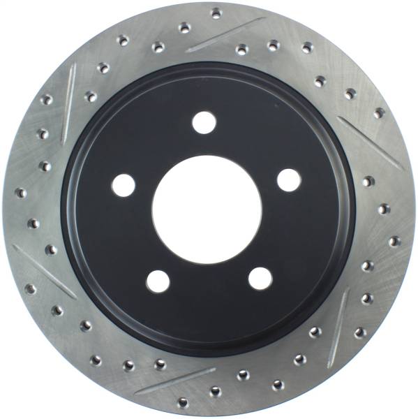 Stoptech - StopTech Sport Drilled/Slotted Brake Rotor Rear Right 127.61046R