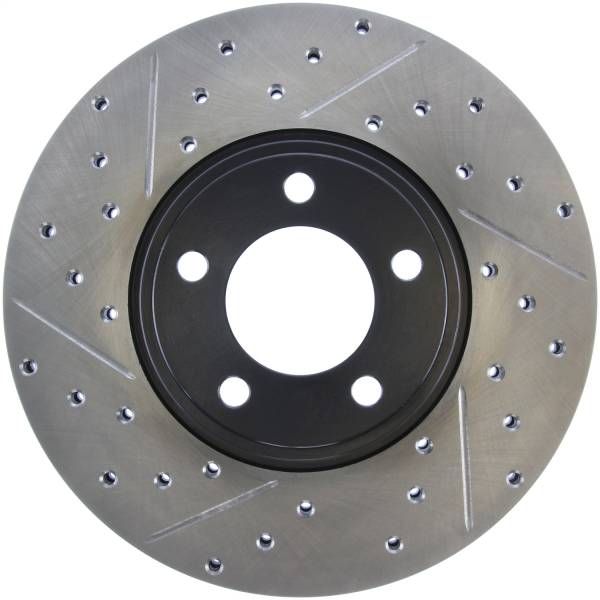 Stoptech - StopTech Sport Drilled/Slotted Brake Rotor Front Right 127.61049R