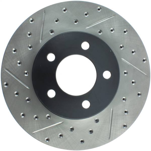 Stoptech - StopTech Sport Drilled/Slotted Brake Rotor Front Right 127.61051R