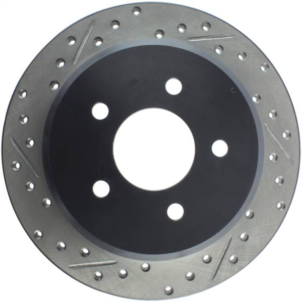 Stoptech - StopTech Sport Drilled/Slotted Brake Rotor Rear Right 127.61052R