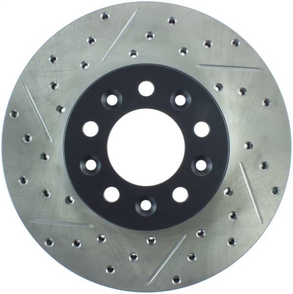 Stoptech - StopTech Sport Drilled/Slotted Brake Rotor Front Right 127.61057R