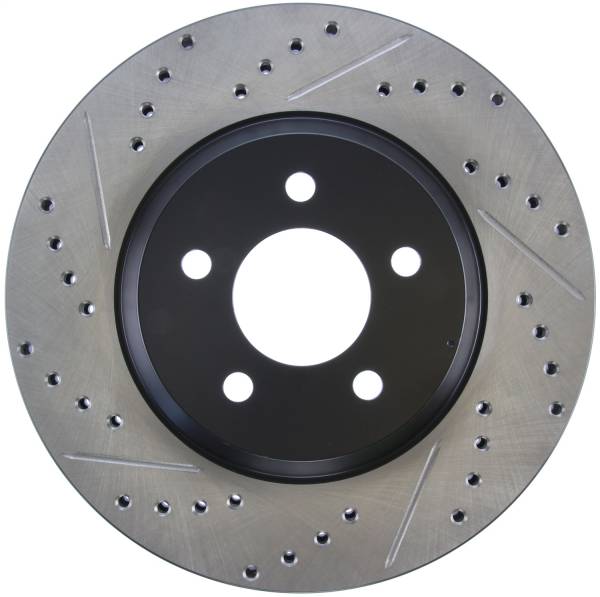 Stoptech - StopTech Sport Drilled/Slotted Brake Rotor Front Right 127.61086R