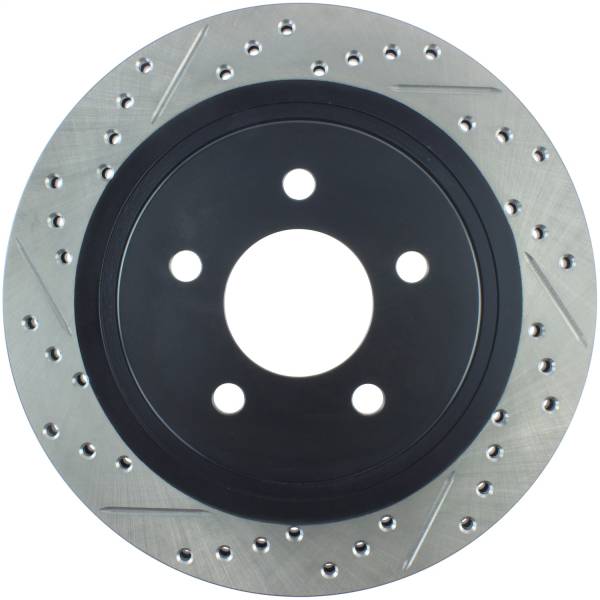 Stoptech - StopTech Sport Drilled/Slotted Brake Rotor Rear Right 127.61087R