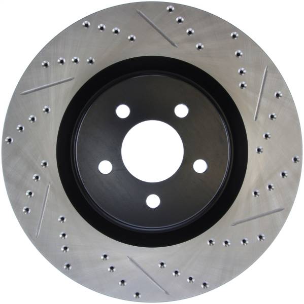 Stoptech - StopTech Sport Drilled/Slotted Brake Rotor Front Left 127.61089L