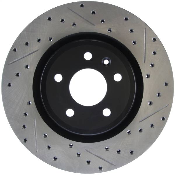 Stoptech - StopTech Sport Drilled/Slotted Brake Rotor Front Left 127.61094L