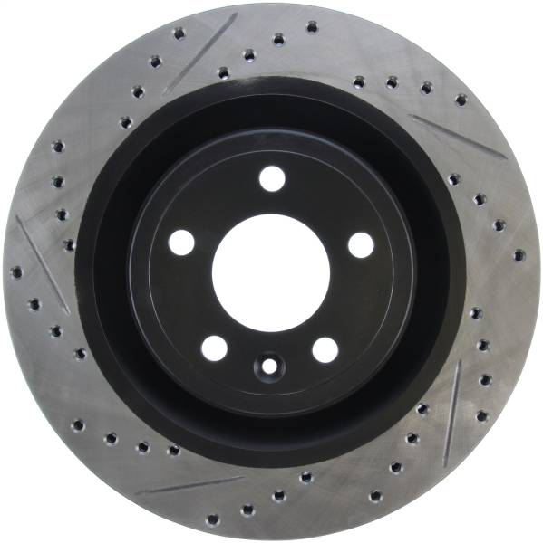 Stoptech - StopTech Sport Drilled/Slotted Brake Rotor Front Right 127.61098R