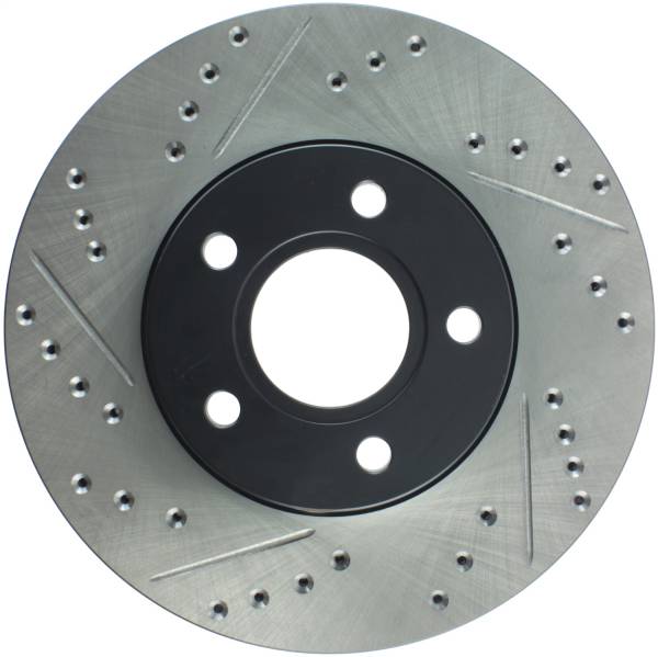 Stoptech - StopTech Sport Drilled/Slotted Brake Rotor Front Right 127.61100R