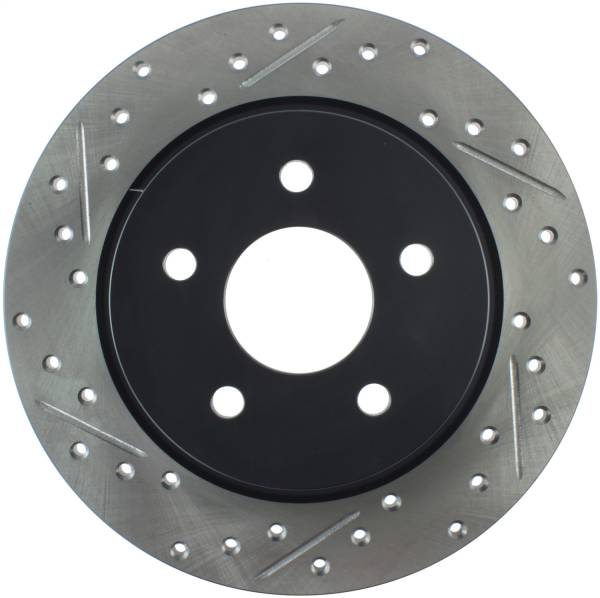 Stoptech - StopTech Sport Drilled/Slotted Brake Rotor Rear Right 127.61101R