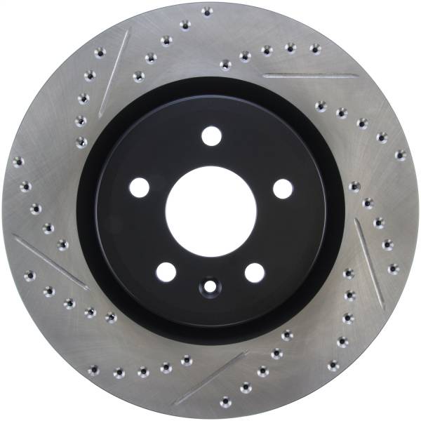 Stoptech - StopTech Sport Drilled/Slotted Brake Rotor Front Right 127.61102R