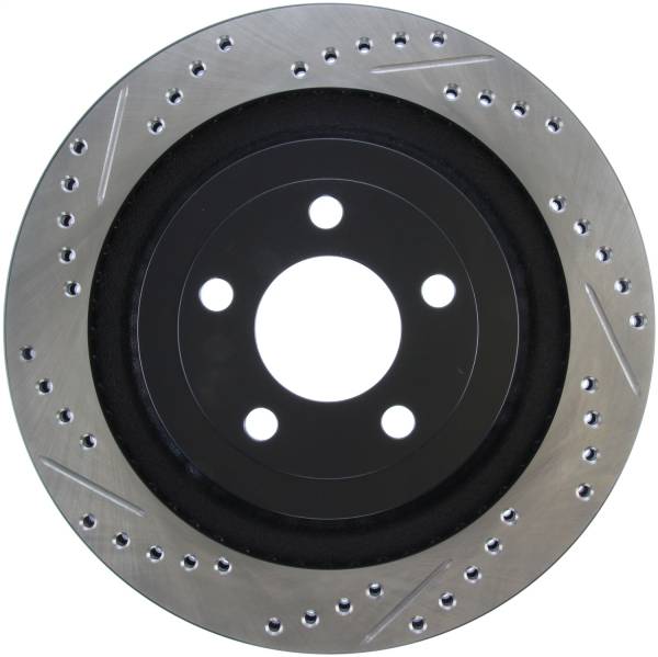 Stoptech - StopTech Sport Drilled/Slotted Brake Rotor Rear Right 127.61109R