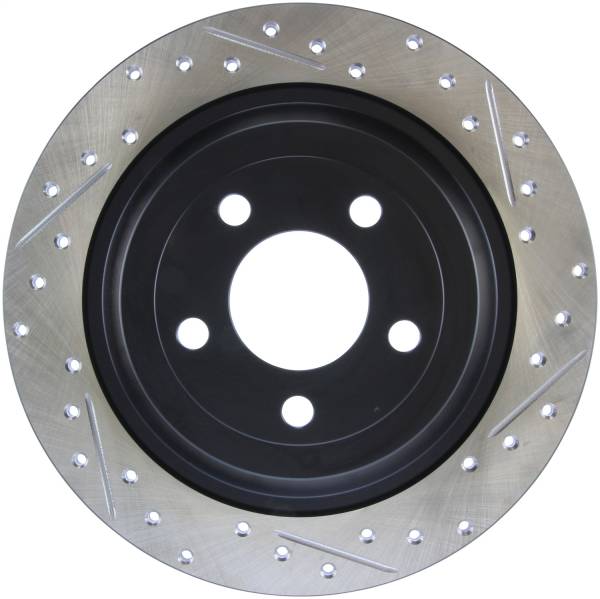 Stoptech - StopTech Sport Drilled/Slotted Brake Rotor Rear Left 127.61111L