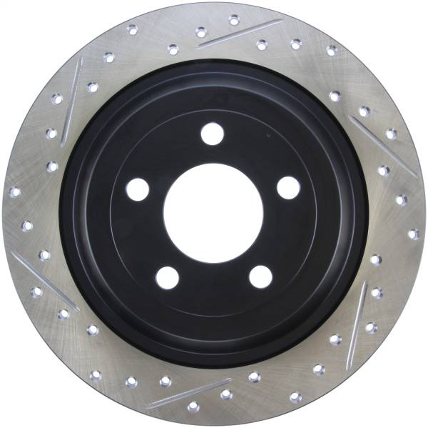 Stoptech - StopTech Sport Drilled/Slotted Brake Rotor Rear Right 127.61111R