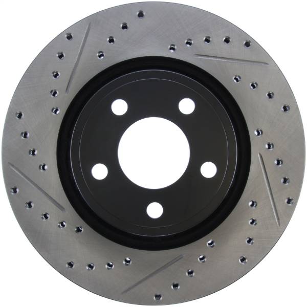 Stoptech - StopTech Sport Drilled/Slotted Brake Rotor Front Right 127.61112R