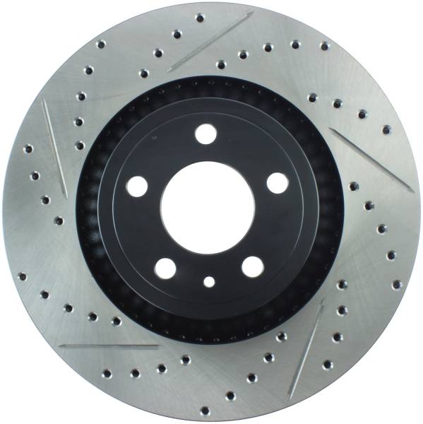 Stoptech - StopTech Sport Drilled/Slotted Brake Rotor Front Right 127.61114R