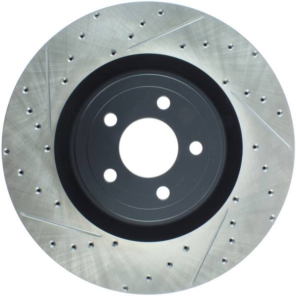 Stoptech - StopTech Sport Drilled/Slotted Brake Rotor Front Right 127.61116R