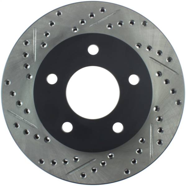 Stoptech - StopTech Sport Drilled/Slotted Brake Rotor Front Right 127.62017R