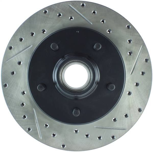 Stoptech - StopTech Sport Drilled/Slotted Brake Rotor Front Left 127.62035L