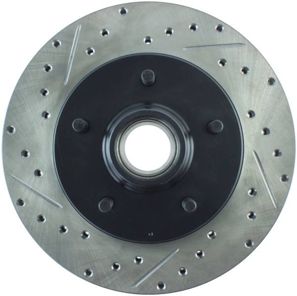 Stoptech - StopTech Sport Drilled/Slotted Brake Rotor Front Right 127.62035R