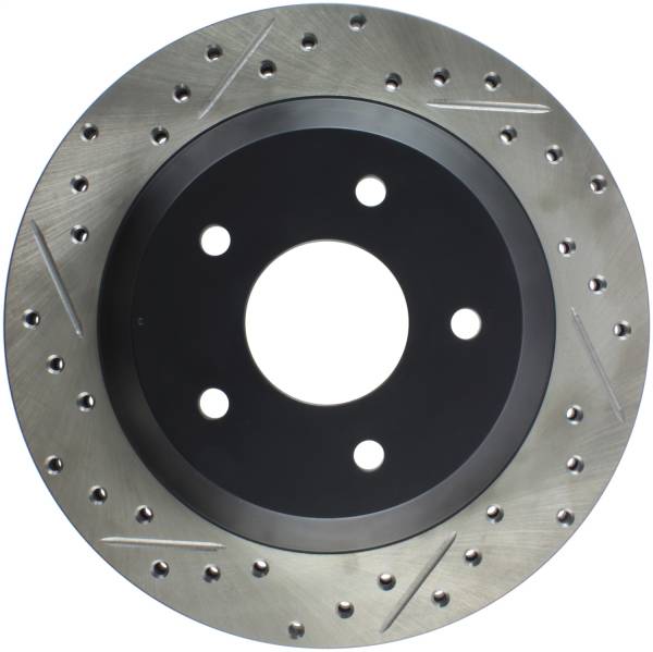 Stoptech - StopTech Sport Drilled/Slotted Brake Rotor Front Right 127.62040R