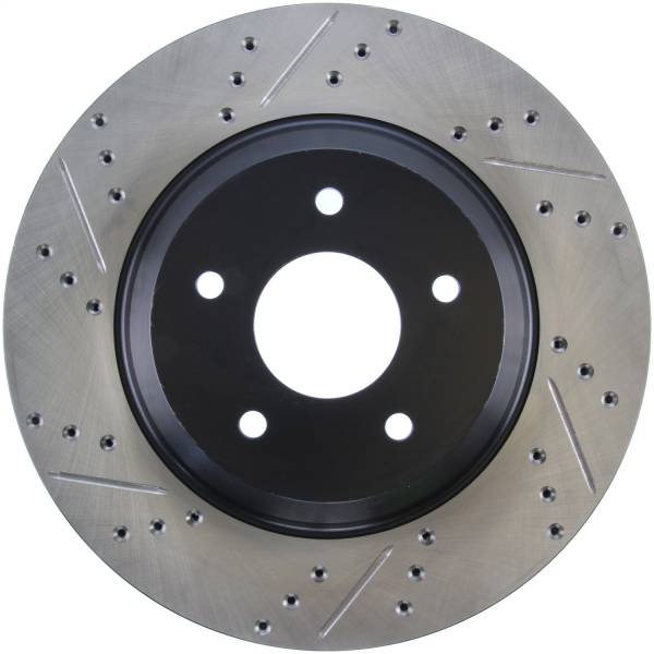 Stoptech - StopTech Sport Drilled/Slotted Brake Rotor Front Right 127.62047R