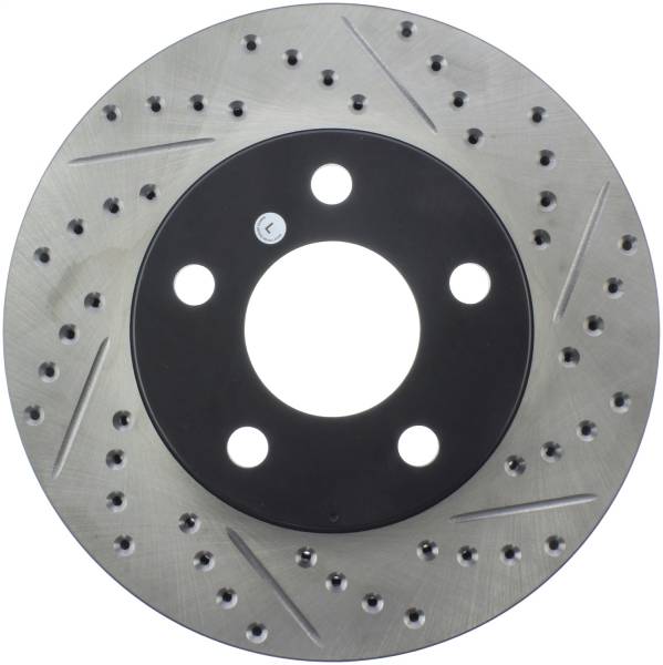 Stoptech - StopTech Sport Drilled/Slotted Brake Rotor Front Left 127.62057L