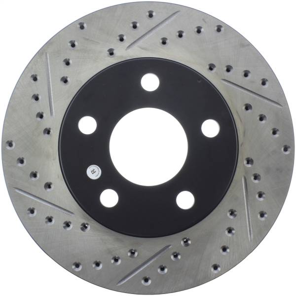 Stoptech - StopTech Sport Drilled/Slotted Brake Rotor Front Right 127.62057R