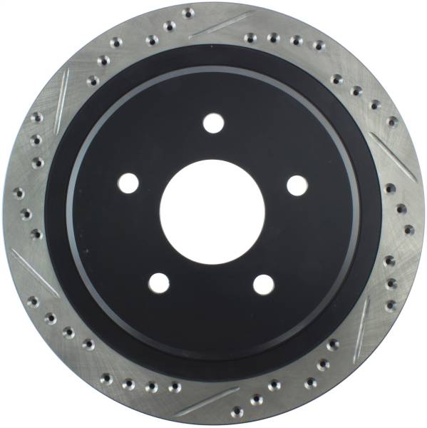 Stoptech - StopTech Sport Drilled/Slotted Brake Rotor Rear Right 127.62062R