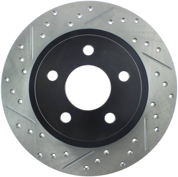 Stoptech - StopTech Sport Drilled/Slotted Brake Rotor Rear Right 127.62064R