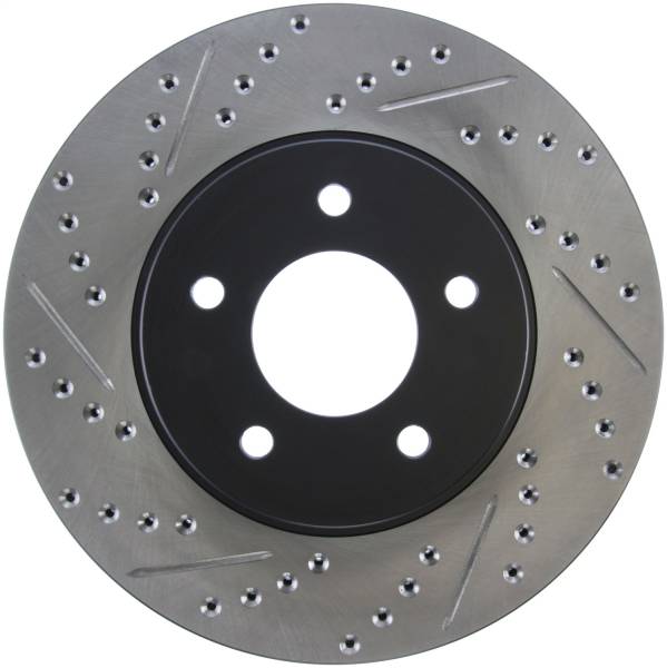 Stoptech - StopTech Sport Drilled/Slotted Brake Rotor Front Right 127.62068R