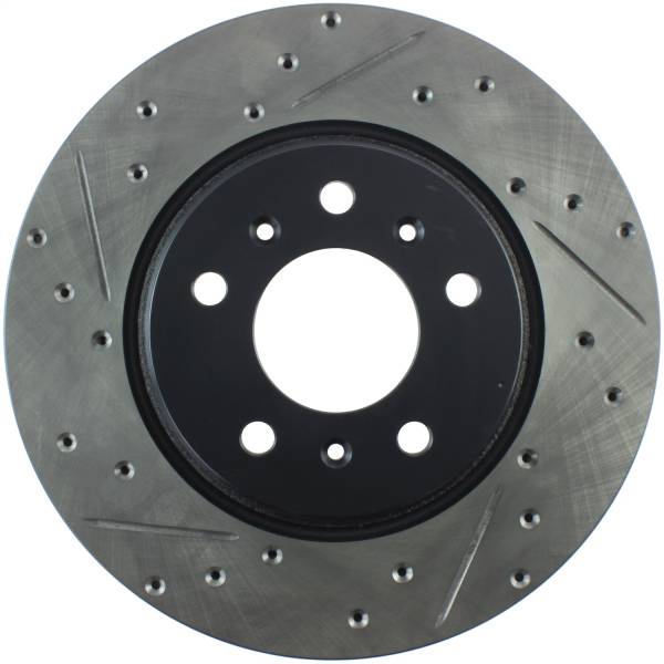 Stoptech - StopTech Sport Drilled/Slotted Brake Rotor Front Right 127.62073R