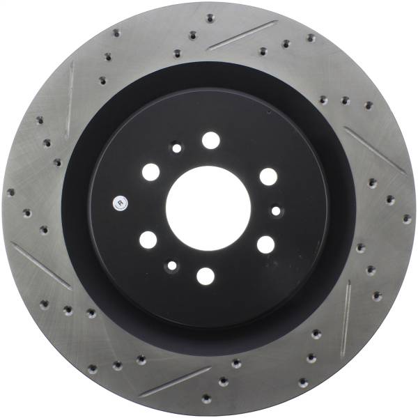 Stoptech - StopTech Sport Drilled/Slotted Brake Rotor Rear Right 127.62076R