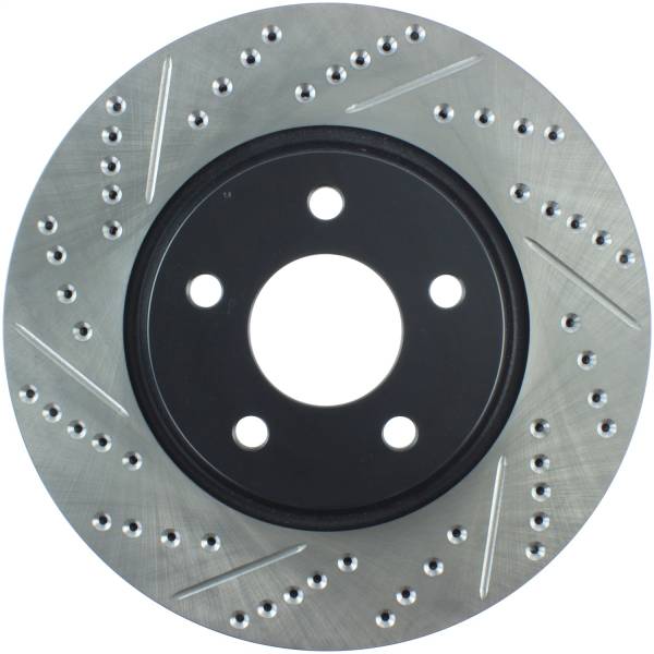 Stoptech - StopTech Sport Drilled/Slotted Brake Rotor Front Right 127.62078R