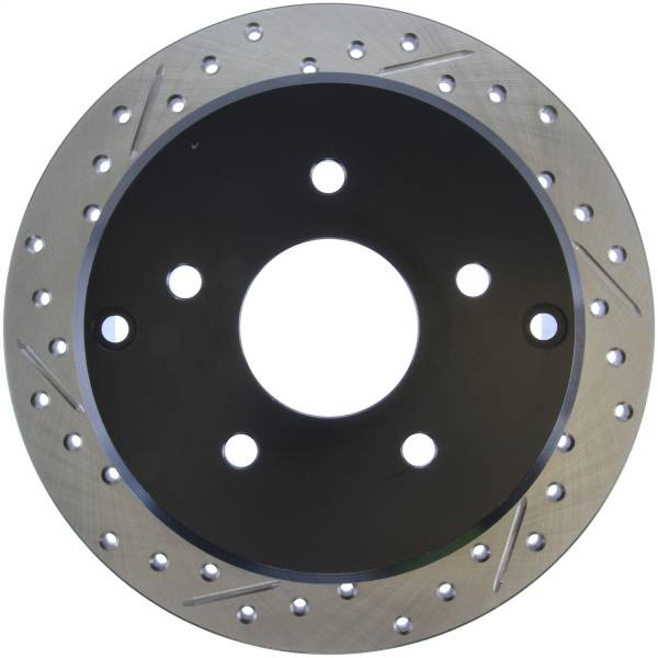 Stoptech - StopTech Sport Drilled/Slotted Brake Rotor Rear Right 127.62080R