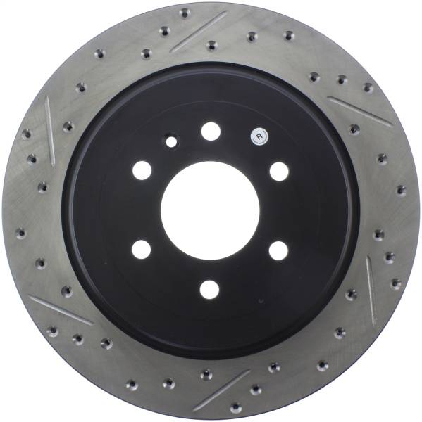 Stoptech - StopTech Sport Drilled/Slotted Brake Rotor Rear Right 127.62083R