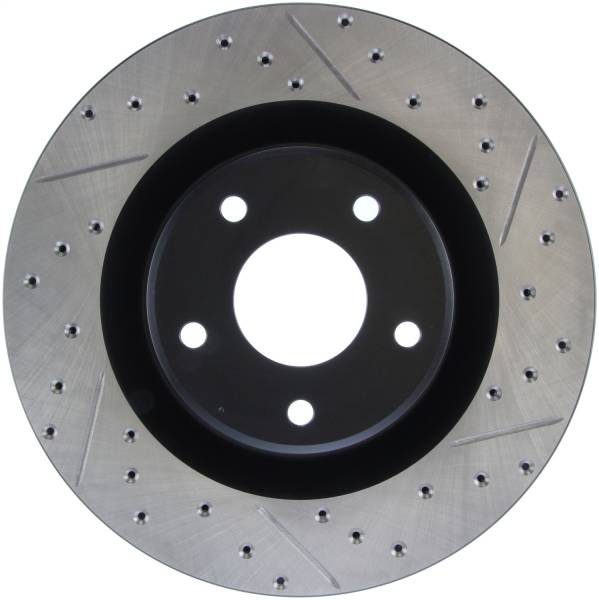 Stoptech - StopTech Sport Drilled/Slotted Brake Rotor Front Left 127.62085L