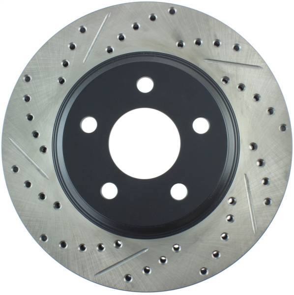 Stoptech - StopTech Sport Drilled/Slotted Brake Rotor Front Right 127.62087R