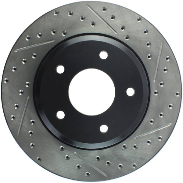 Stoptech - StopTech Sport Drilled/Slotted Brake Rotor Front Left 127.62089L