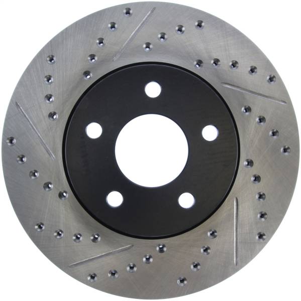 Stoptech - StopTech Sport Drilled/Slotted Brake Rotor Front Right 127.62095R