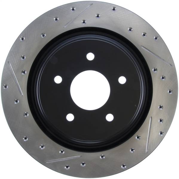 Stoptech - StopTech Sport Drilled/Slotted Brake Rotor Rear Right 127.62096R