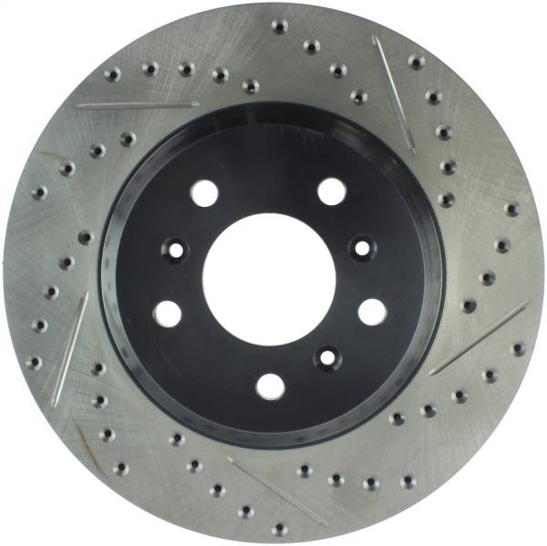 Stoptech - StopTech Sport Drilled/Slotted Brake Rotor Front Left 127.62098L