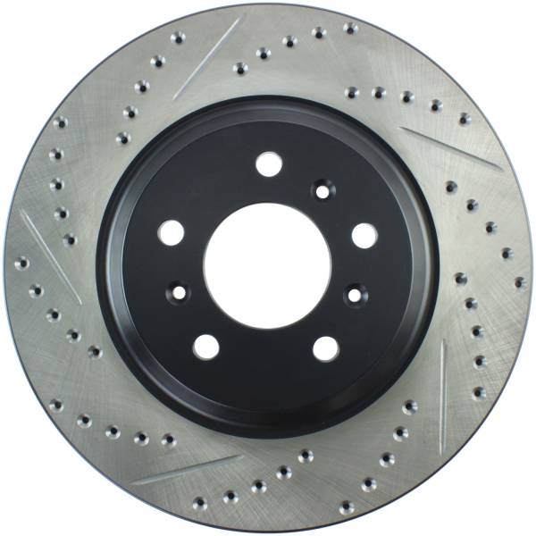 Stoptech - StopTech Sport Drilled/Slotted Brake Rotor Front Right 127.62099R