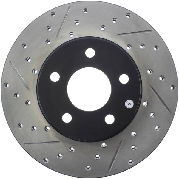 Stoptech - StopTech Sport Drilled/Slotted Brake Rotor Front Right 127.62104R