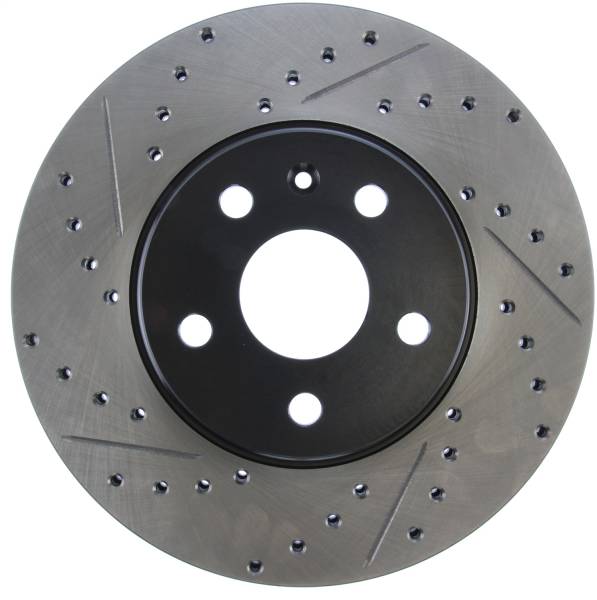 Stoptech - StopTech Sport Drilled/Slotted Brake Rotor Front Right 127.62106R