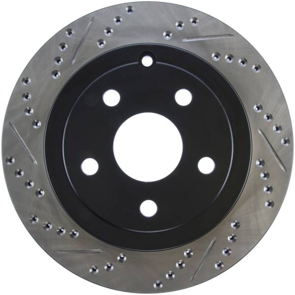 Stoptech - StopTech Sport Drilled/Slotted Brake Rotor Rear Right 127.62111R